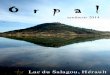 synthesis 2014 - Biologie Écologie Évolution › ORPAL › Orpal-Synthesis-2014.pdf · par le conseil général à 139 m. Le lac du Salagou est devenu un pôle touristique important