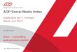 ADP Social Media Index - Cisar GmbH...ADP Social Media Index – Teilnehmer ADP Social Media Index (ASMI) Quantitative Erhebung Gewichtung 40% (Umfrage: Online und telefonisch) Qualitative