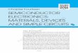 Chapter Fourteen SEMICONDUCTOR ELECTRONICS: MATERIALS ... · The seed of the development of modern solid-state semiconductor electronics goes back to 1930’s when it was realised