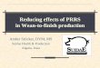 Reducing effects of PRRS in Wean-to-finish production...Reducing effects of PRRS in Wean-to-finish production Suidae Health & Production Full service, swine consulting practice in