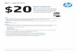 HP LaserJet print cartridge with the purchase of an HP ... · CE285A HP LaserJet P1102 series printers and HP LaserJet Pro M1212/ M1217 MFP series printers CE285D HP LaserJet P1102
