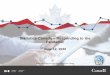 Statistics Canada –Responding to the Pandemic...2020/06/12  · guided decision making. All data shedding light on the pandemic was also prioritized. Technology Strong decision making