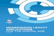 WHITE PAPER MODERNIZING LEGACY APPLICATIONS FOR THE ...€¦ · WHY NOT SIMPLY REWRITE OR REPLACE APPLICATIONS? Rewriting or replacing applications is, of course, every CIO’s dream