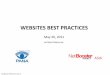 WEBSITES BEST PRACTICES - PANA Website best practice v1.pdfwebsites best practices may 26, 2011 netboosterasia inc. confidential netbooster asia inc. ... there are now more than 100m