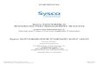 Sysco SUSTAINABLE/ INTEGRATED PEST MANAGEMENT … … · Sysco SUSTAINABLE/ INTEGRATED PEST MANAGEMENT INITIATIVE . Improving Stewardship in . Canned and Frozen Fruit and Vegetable
