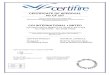 CERTIFICATE OF APPROVAL No CF 257…Issued: 20th February 2006 Reissued:8th March 2011 Valid to: 7th March 2016 CERTIFICATE No CF 257 CGI INTERNATIONAL LIMITED Pyroguard 7 mm Clear/Wired