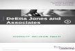 DeEtta Jones and Associates · Holistic Approach 7. Global Mindset ©2017 DeEtta Jones and Associates “Developing the next generation of leaders” 3 Founder & Principal For over