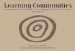 Learning Communities - Charles Darwin University · of coursework in Yolŋu languages and culture using emerging digital technologies – laptops, dongles, Skype, screen sharers,