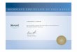 CERTIFIED - razumny.no · CERTIFIED CERTIFIED $& Steven A. Ballmer FHU ALEKSANDER R. N. RØDNER Has successfully completed the requirements to be recognized as a Microsoft® Certified