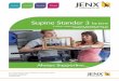 Jenx Supine 3 Brochure · The Jenx Supine Stander size 3 provides robust and easy to use standing solutions, unrivalled support and safety for the user standing in a supine position