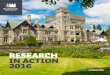 research in action 2016 · 2016-08-30 · 3 Research In Action 5 Brian Belcher Real World Research Makes a Difference 9 George Veletsianos Understanding and Improving Emerging Practices