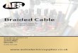 Braided Cable - Auto Electric Supplies Ltd · Braided cable is an authentic replacement cable for older vehicles such as classic and vintage cars. Manufactured by braiding modern