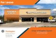 A Full-Service Commercial Real Estate Company - For Lease · 2019-02-22 · 12567 Broadway St., Pearland, TX 77584 For Lease Property Information Space For Lease 2,300 SF Rental Rate