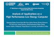 Analysis of Applications on a High Performance-Low Energy ... › ~weidendo › uchpc14 › slides › ... · Analysis of Applications on a High Performance–Low Energy Computer