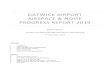 GATWICK AIRPORT AIRSPACE & NOISE PROGRESS REPORT 2019 · 2019-12-04 · Gatwick Airport Noise Management Report 2019 5 2. Noise Management Projects 2019 The key areas of progress