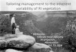 Tailoring management to the inherent variability of PJ ... · 10/13/2016  · Tailoring management to the inherent variability of PJ vegetation Bill Romme, Colorado State University
