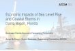 Economic Impacts of Sea Level Rise and Coastal Storms in ......For businesses in Dania Beach, estimate the economic costs from coastal storms and sea level rise (SLR) if no action