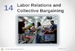14 Collective Bargaining Labor Relations and€¦ · National Labor Relations (or Wagner) Acts (1935) oUnfair employer labor practices oFrom 1935 to 1947 . Module 14-9 Unions and