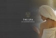 MONDAY TO FRIDAY – 7AM TO 9PM | SATURDAY AND SUNDAY … · 2016-05-04 · to replenish and revitalise the skin, leaving your complexion toned, radiant and rejuvenated. ESPA FACIALS