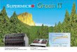 DatacenterBlade™ 1UTwin™ - Supermicroreseller.supermicro.com/files/Presentations/GreenIT.pdf · Supermicro © 2008 DatacenterBlade™ 290GFLOPS/kW, 93% High Efficiency Power