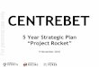 For personal use only CENTREBET › asxpdf › 20101109 › pdf › 31trkhktwr02lc.pdfNov 09, 2010  · Centrebet announces today the commencement of a new Strategic Plan, Executive