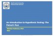 An Introduction to Hypothesis Testing: The Paired t-Test · North South University School of Life Sciences An Introduction to Hypothesis Testing: The Paired t-Test Obaidur Rahman,