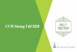 UVM StrongFall2020 · Dining Services -Program Changes: •Increase take-out options, including pre-packaged items in the dining halls •Self-service areas (salad bar, ice cream,