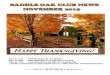 SADDLE OAK CLUB NEWS NOVEMBER 2015saddleoakclub.net/nov15pages.pdf · Plan to attend our final meeting for 2015 . . . NOVEMBER 18TH AT FAIRFIELD VILLAGE 5866 SW 58th Place, Ocala