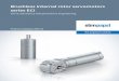Brushless internal rotor servomotors series ECI...Brushless servomotors series ECI Edition 2019-11 5 The story of our success to market and technology pioneer. 1963 Founding of Elektrobau