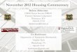 June Housing Commentary - Virginia Tech › housing...The Case-Shiller ® indices, and other indices, also reported house values increased. ... November 2012 Housing Commentary Source:
