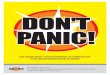 DON'T PANIC! - Barwon Network of Neighbourhood …...DON'T PANIC! A Developed as part of the Strengthening Participation And Resilience in Communities Project in the Barwon Region