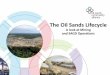 The Oil Sands Lifecycle - OSCA · Understanding Oil Sands Mining and Steam Assisted Gravity Drainage (SAGD) 101 4. Project Lifecycles 5. Current Projects - 2017 Update. Who is Oil