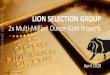 LION SELECTION GROUP For personal use only 2x Multi ...implied in this presentation. Lion and Lion Manager do not undertake any obligation to update or revise any ... Pani drilling