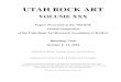 Utah Rock Art Volume XXX · 2016-08-24 · Galal R. Gough Rainbows and Arcs in Native American Rock Art XXX-1 Bernard M. Jones, Jr ... designs with red pigment on either side. To