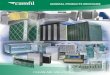 GENERAL PRODUCTS BROCHURE · lifetime, these filters keep air-handling systems clean so they can perform in accordance with design parameters. These same filters also help safeguard