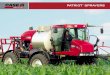 SPX Patriot Sprayer Update - Toy Tractor Times · 2017-01-14 · 5 Here’s a high-tech, electronically controlled 8.3-liter engine that delivers 290 rated hp (310 peak) with excellent