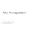 Risk Management - ASE management presentation.pdf · developing and implementing risk mitigation strategies to ... access control lists, firewalls, data encryption, antivirus software,
