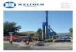 Deep Wells Vacuum Wellpoints Eductor Wells Dewatering … · 2018-09-14 · Dewatering Malcolm offers complete construction dewatering services, from site evaluation and system design