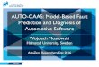 AUTO-CAAS: Model-Based Fault Prediction and Diagnosis of ... · Research in model-based testing and software veriﬁcation Quviq A.B., Sweden Model-based testing tool QuickCheck,