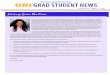 The University of Northern Iowa UNI GRAD …September 2016 • Volume 15 • Issue 1 A hearty hello to all new and returning graduate students. Welcome to the Graduate College at the