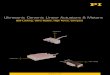Brochure Ultrasonic Ceramic Linear Actuators & Motorslinear-actuator.net › datasheets › Linear-Actuator-Ultrasonic-Motor.pdf · ultrasonic motors are based on a simple construction