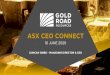 16 JUNE 2020...Gold Road holds an uncapped 1.5% net smelter return royalty on Gold Fields’ share of production from the Gruyere JV once total gold production from the Gruyere JV