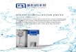 STEAM DISTILLATION UNITS - Comlibris distillation units SDU series.pdf · Steam distillation apparatus SDU is a reliable assistant in your laboratory. The device is a good investment