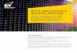 EY s data privacy service offering › Publication › vwLUAssets › ey-data... · challenges around data privacy. But companies that take a compliance-centric approach to data privacy