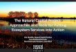 The Natural Capital Project - The Nature Conservancy · The Natural Capital Project: Approaches and Tools for Putting Ecosystem Services into Action Lisa Mandle, Natural Capital Project