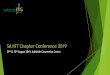 SA/NT Chapter Conference 2019 - Educate Plus...Conference Theme Adopting the theme of 'EDGE: Explore .Discover . Grow . Engage', the 2019 SA/NT Chapter Conference seeks to maximize