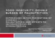 FOOD INSECURITY: DOUBLE BURDEN OF MALNUTRITION Slides/Paige... · 2019-03-07 · 13 Situational Analysis HEA Cost of the Diet*** (complementary feeding barriers – food insecurity,