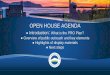 OPEN HOUSE AGENDA Open House.pdf · their importance to you Building new parks and facilities Maintaining and improving existing parks, trails and facilities Building new trails Protecting