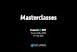 Masterclasses May 2019 - Pasi Sahlberg...Connect∙ED2019 Hunter Valley, NSW 17thMay 2019 pasi_sahlberg Masterclasses