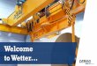 Welcome to Wetter - Konecranes · Konecranes 15/12/2017 Lutz Dowy. Product portfolio Cranes & Components 5 Universal cranes Semi and full- portal cranes Singlegirder OTC girder susp